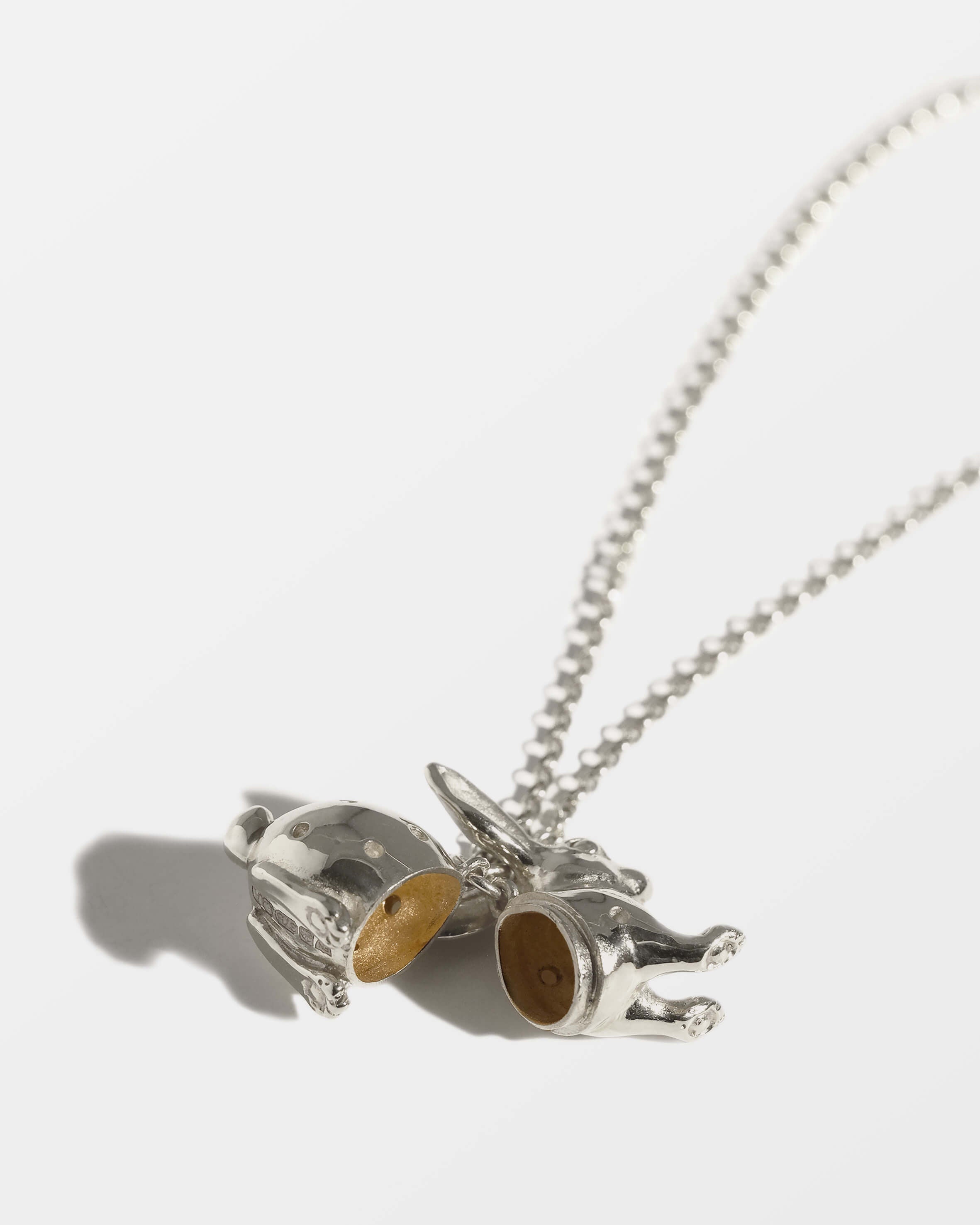 SILVER LEVERET (Baby Hare) PERFUME LOCKET – Ferian